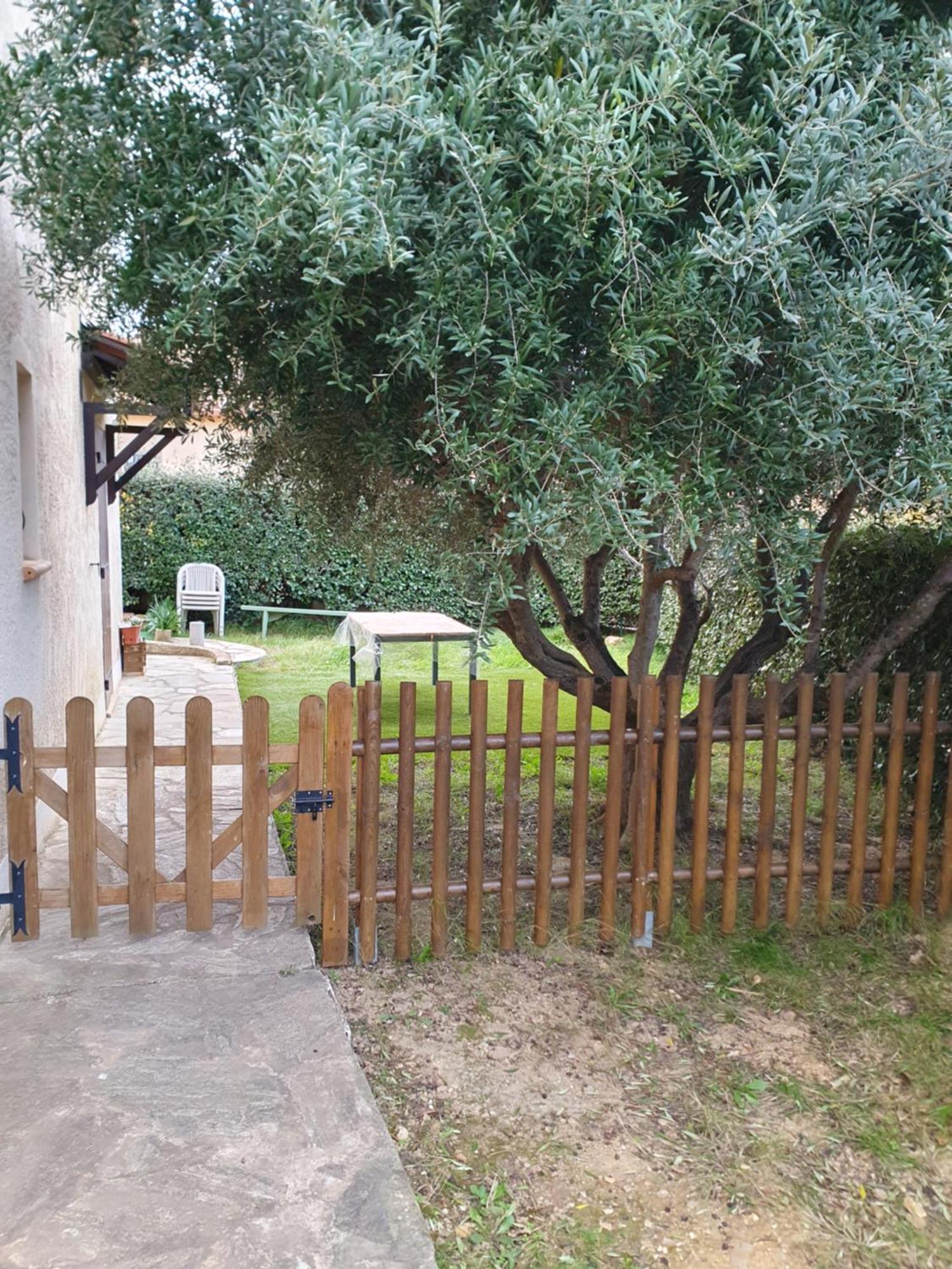 Appartement T2 Bas De Villa Avec Jardinet Au Calme Proche Mer La Seyne-sur-Mer Exteriör bild